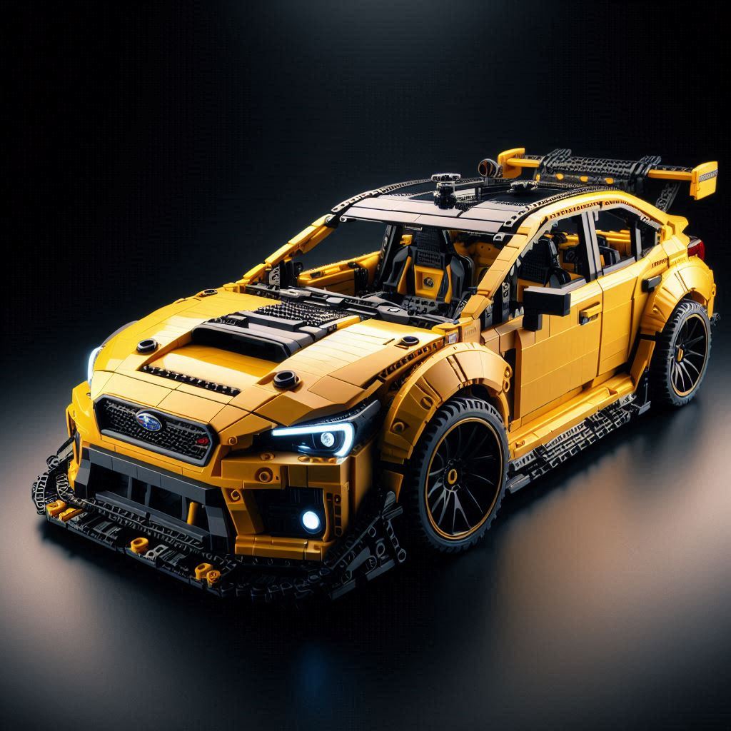 Subaru WRX Yellow