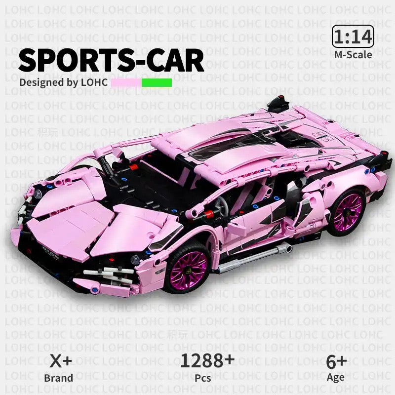 Pink Lamborghini 1288+ PCs