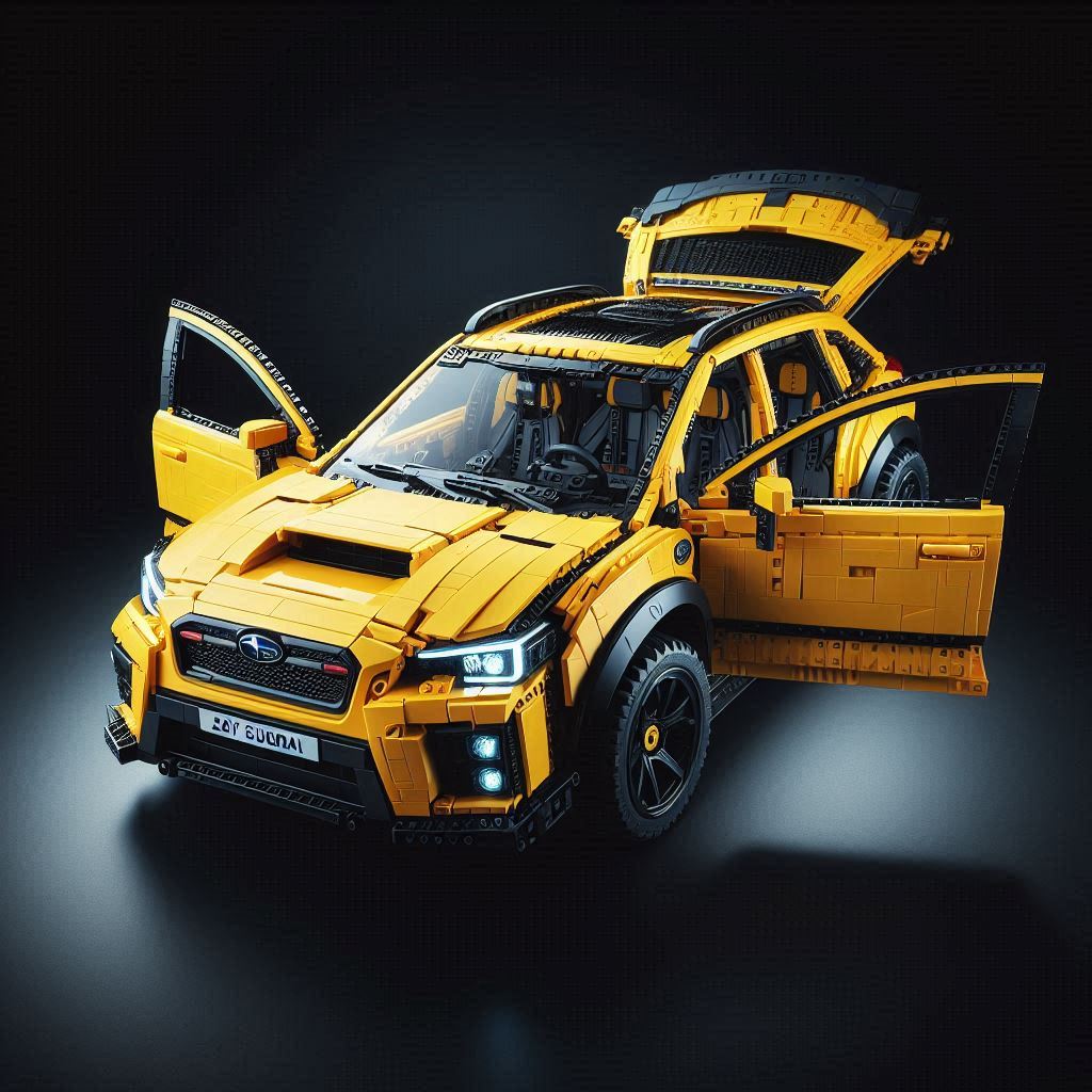 Subaru WRX Yellow